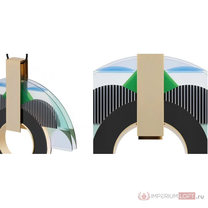 Люстра Miami art deco inspires pendant lights от ImperiumLoft