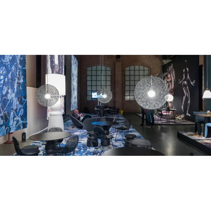 Люстра Bolle Circular Chandelier 14 BUBBLE Giopato & Coombes smoky от ImperiumLoft