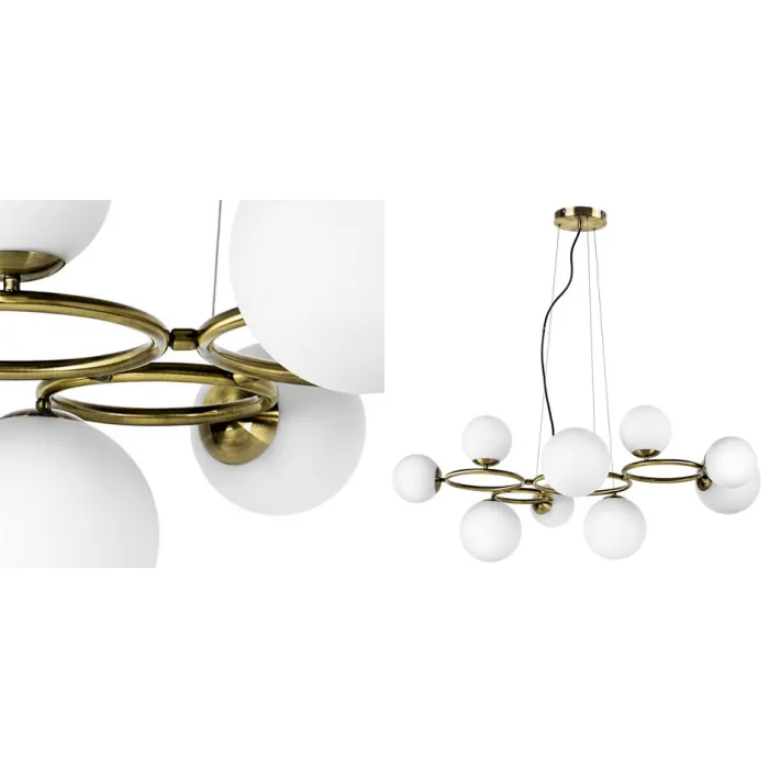 Подвесная люстра Bubbles on 4 Rings Chandelier