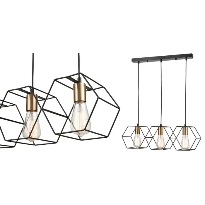 Люстра Loft Wire Cage Pendant 3 от ImperiumLoft