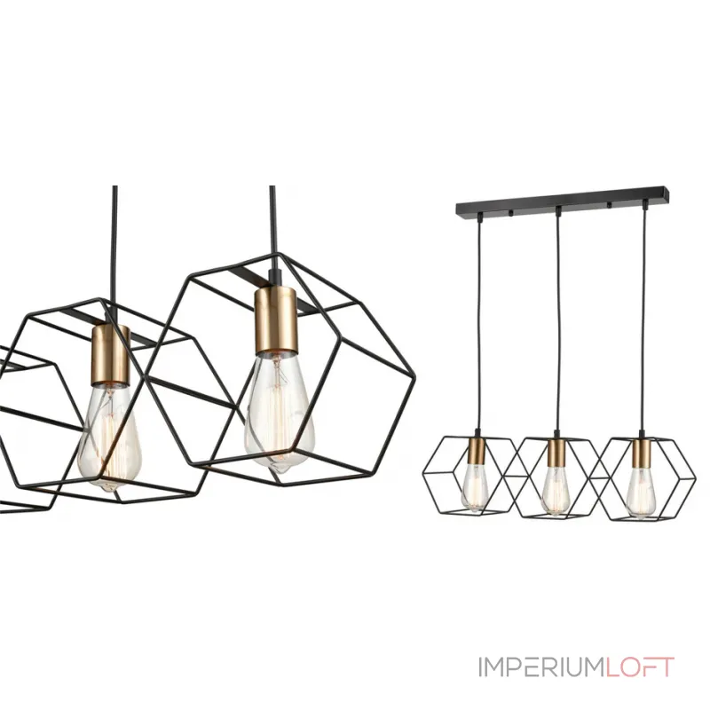 Люстра Loft Wire Cage Pendant 3 от ImperiumLoft Люстра Loft Wire Cage Pendant 3 от ImperiumLoft