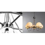 Люстра Melissa Chandelier Chromium 5 от ImperiumLoft