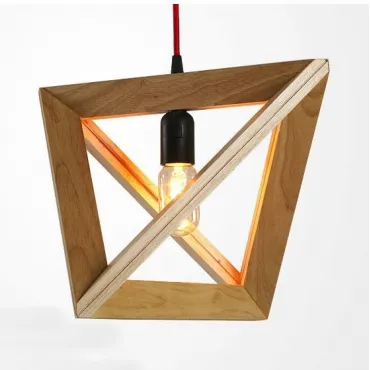 Подвесной светильник Tetraedr Woody от ImperiumLoft