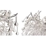 Подвесная люстра Droplet Chandelier Silver 80