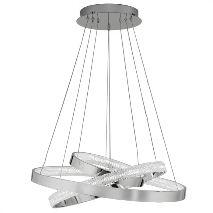 Люстра ORACLE 3 Rings Silver от ImperiumLoft