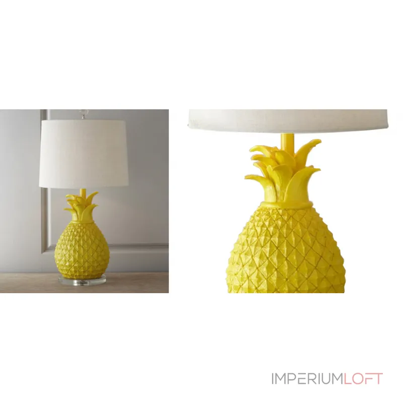 Настольная лампа Yellow Pineapple "Желтый Ананас" от ImperiumLoft Настольная лампа Yellow Pineapple "Желтый Ананас" от ImperiumLoft
