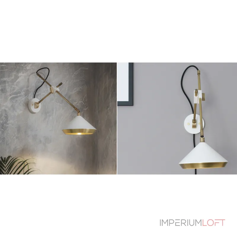 Бра Bert Frank SHEAR SHEAR WALL LIGHT Белый