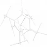 Подвесная люстра Агнес Chandelier White 20