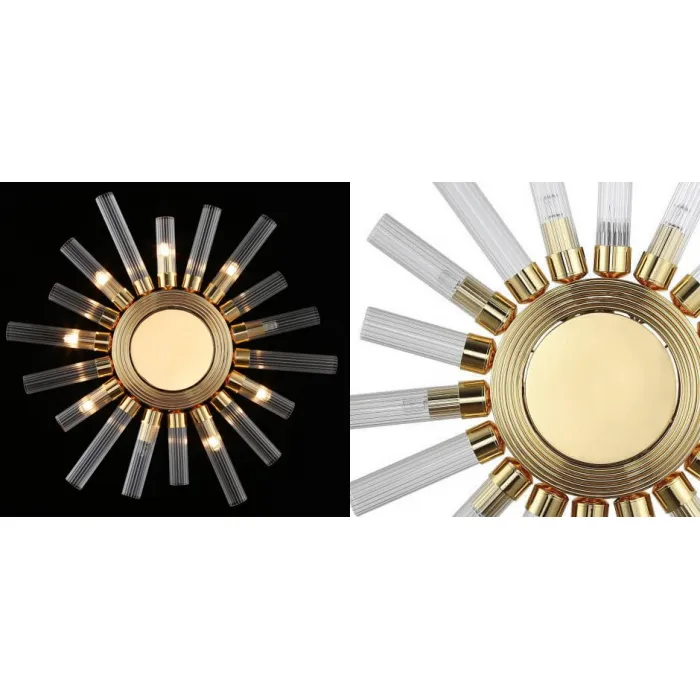 БРА Art Deco Sun Light Ceiling от ImperiumLoft