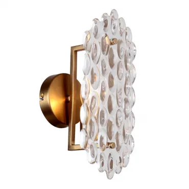 Бра Textured Glass Chandelier sconce oval