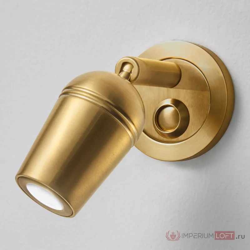 Бра Chelsom WALL LED GROOVE BRASS от ImperiumLoft