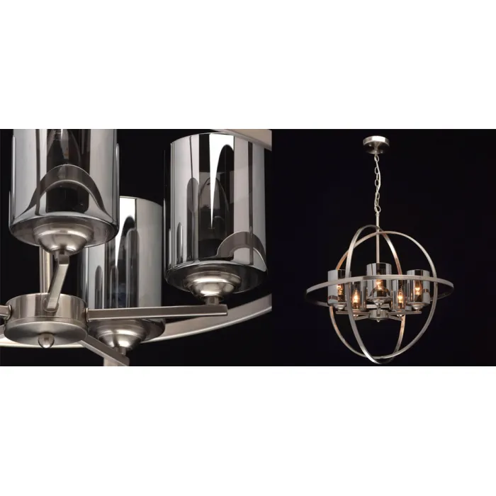 Люстра Chrome Cylinders 5 от ImperiumLoft