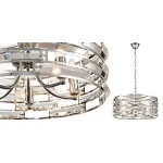 Подвесная люстра Chandelier Glass Inserts