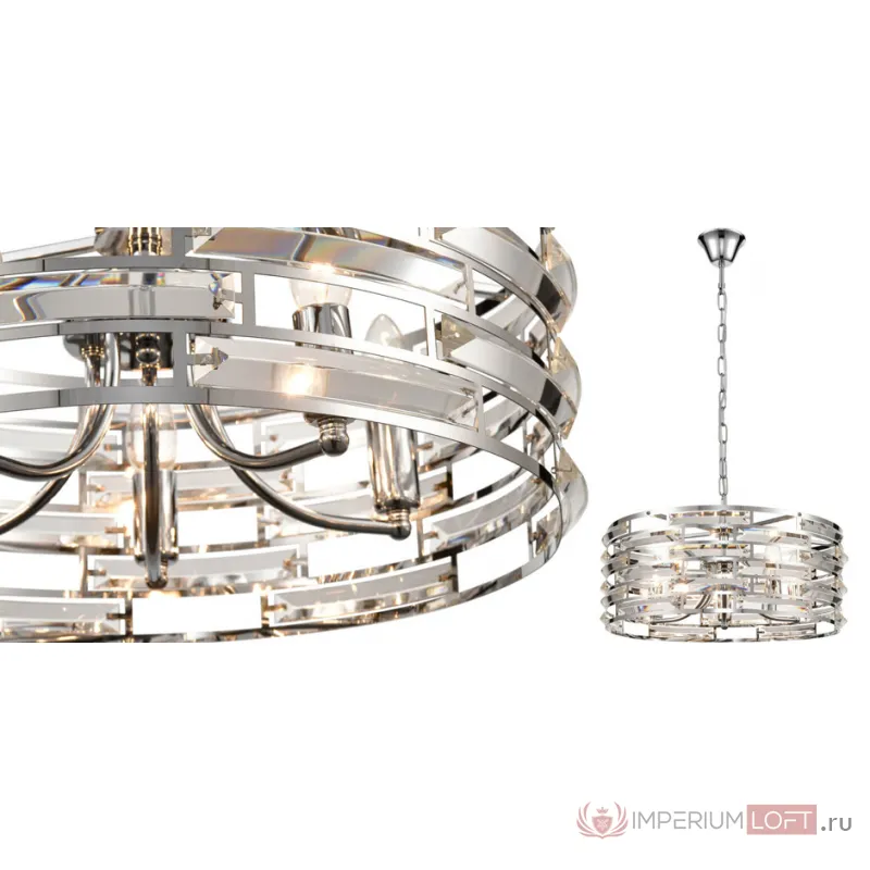 Люстра Chandelier Glass Inserts от ImperiumLoft