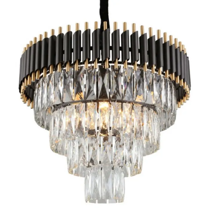 Подвесная люстра Empire Black Chandelier Crystal D 54 от ImperiumLoft