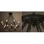 Люстра Round Tube Double Loft Rope Light от ImperiumLoft