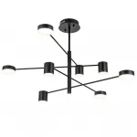 Светильник  LED Lighting Black 8 lampholders от ImperiumLoft
