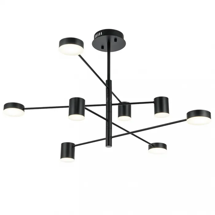 Светильник  LED Lighting Black 8 lampholders от ImperiumLoft