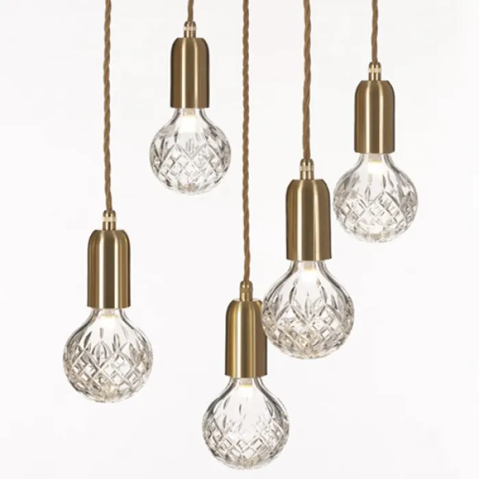 Подвесной светильник lee broom Ceare Crystal Bulb Chandelier от ImperiumLoft