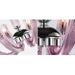 Подвесная люстра Pink Rays Chandelier