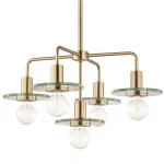 Подвесной светильник Corrigan Studio Rocco 5-Light Sputnik Chandelier