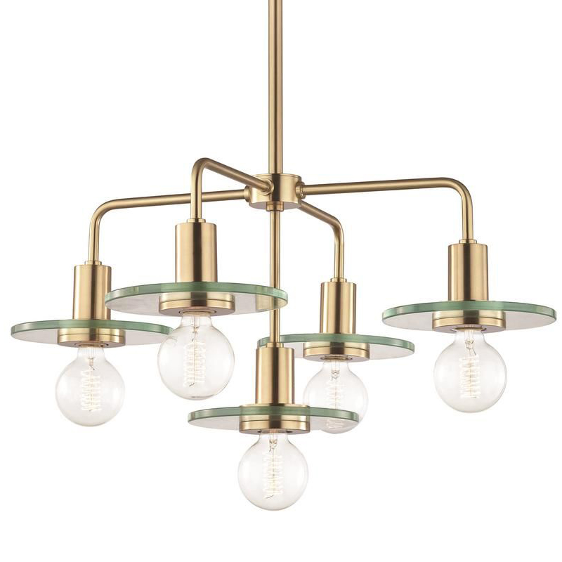 Подвесной светильник Corrigan Studio Rocco 5-Light Sputnik Chandelier