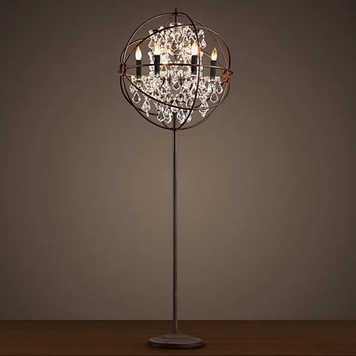 Торшер Foucault's Orb Crystal Floor от ImperiumLoft