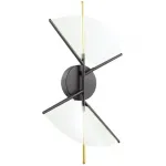 Бра Transparent Fan Double Sconces