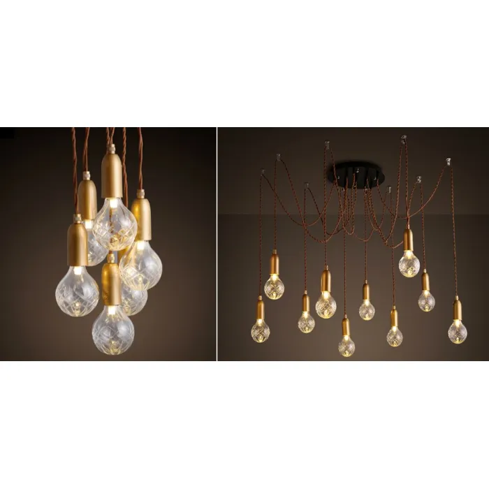 Подвесной светильник lee broom Ceare Crystal Bulb Chandelier от ImperiumLoft