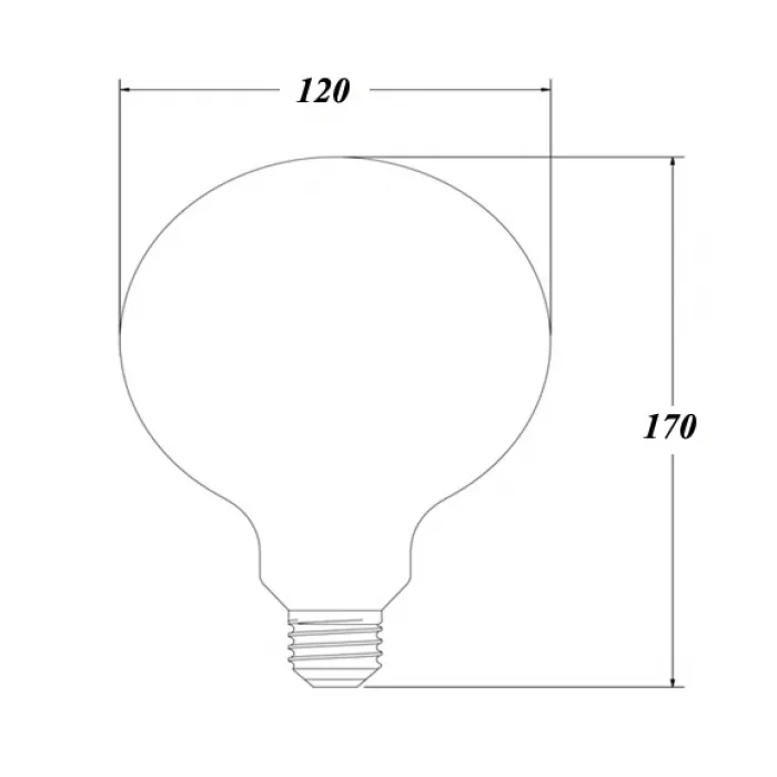 Лампочка Loft Edison Retro Bulb №4 от ImperiumLoft