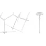Подвесная люстра Агнес Chandelier White 10