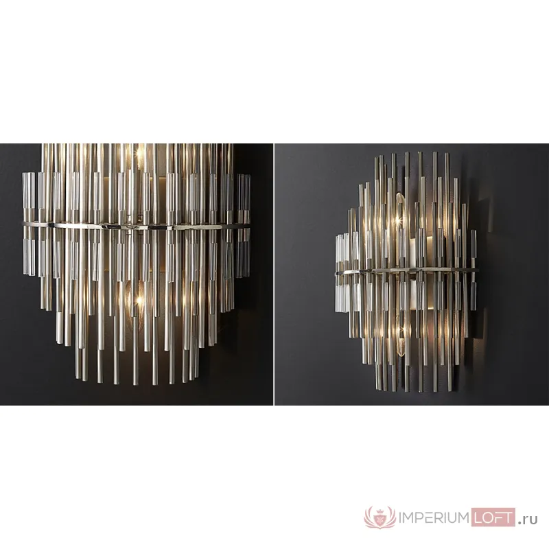 Бра Restoration Hardware Emile Sconce Chrome от ImperiumLoft