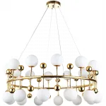 Люстра Milk Bubble Ring Chandelier от ImperiumLoft