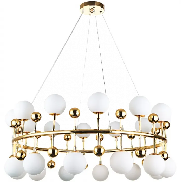 Люстра Milk Bubble Ring Chandelier от ImperiumLoft