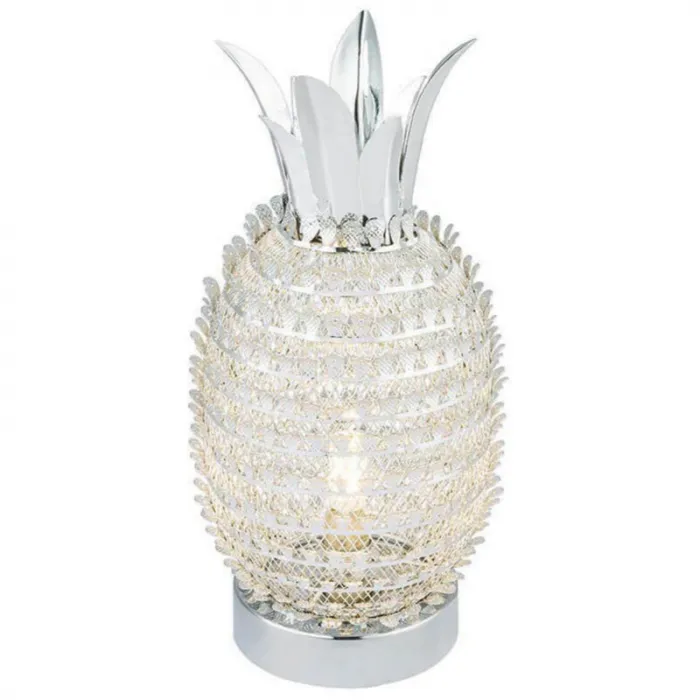 Настольная лампа Серебряный Ананас Pineapple Silver от ImperiumLoft