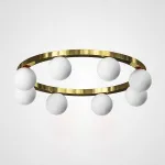 Потолочный светильник WREATH 8 D77 Золото, Матовый от ImperiumLoft