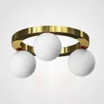 Потолочный светильник WREATH 3 D42 Золото, Матовый от ImperiumLoft