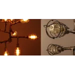 Подвесной светильник Loft Industrial Sputnik 12 Retro от ImperiumLoft