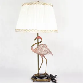 Настольная лампа Pink Flamingo Lamp