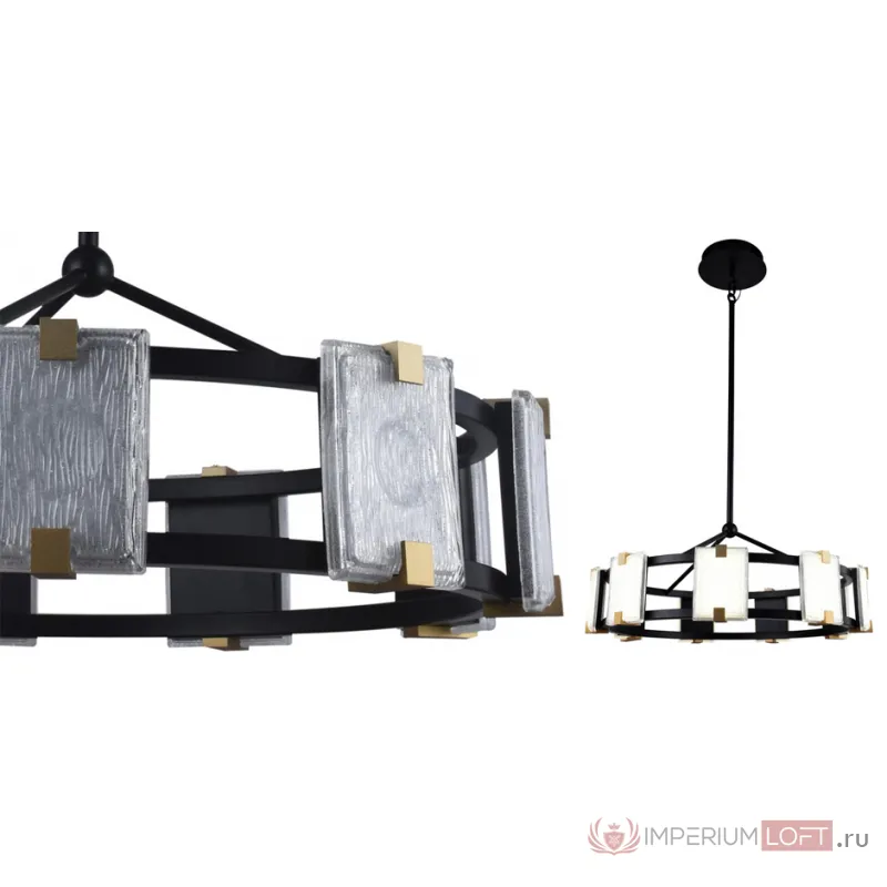 Люстра Rectangular Glass Plafon D68 от ImperiumLoft