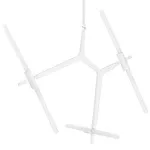 Подвесная люстра Агнес Chandelier White 6