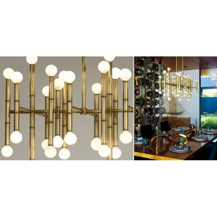 Люстра Meurice Rectangular Chandelier Jonathan Adler от ImperiumLoft