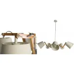 Подвесная люстра Woodland Pendant 5 White