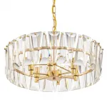 Подвесная люстра Ruby Crystal Chandelier Gold 53