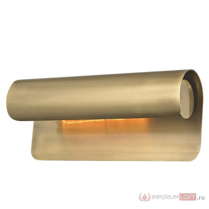 Бра Hudson Valley 1513-AGB Accord 1 Light Wall Sconce In Aged Brass от ImperiumLoft