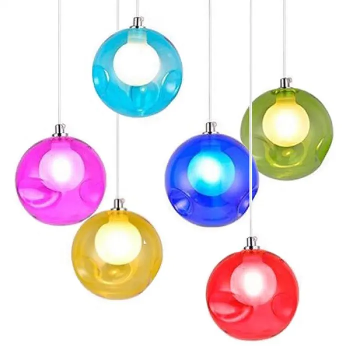 Подвесной светильник Bocci 28 multicolored bubbles single от ImperiumLoft