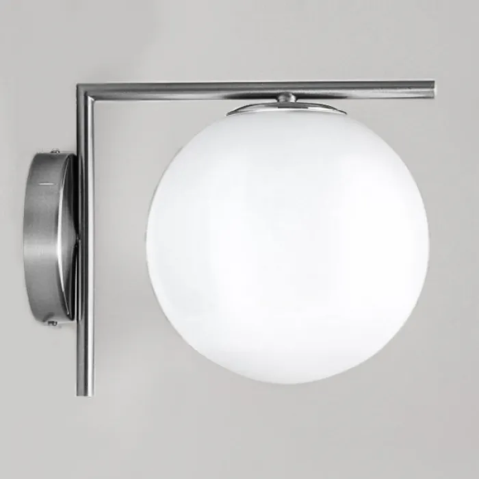 Бра IC Lighting Flos white ball IC C/W Chrome от ImperiumLoft