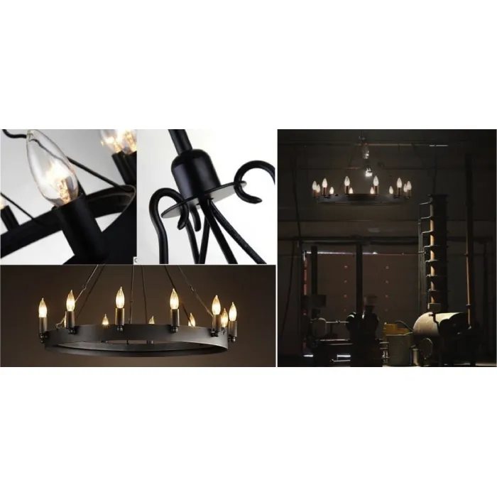 Люстра Camino Round Chandelier от ImperiumLoft