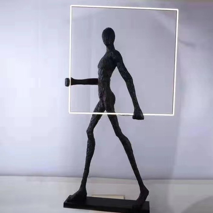Торшер Man carries light square от ImperiumLoft