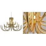 Подвесная люстра LAURA D287 Brass